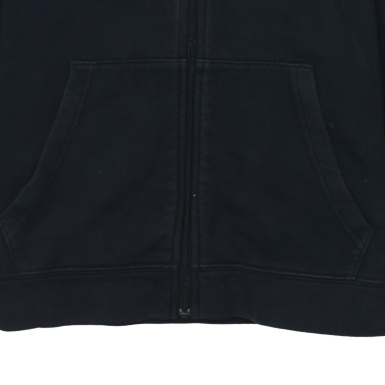 Nike Boys Black Full Zip Hoodie XL 158-170cm Fleece Sweatshirt