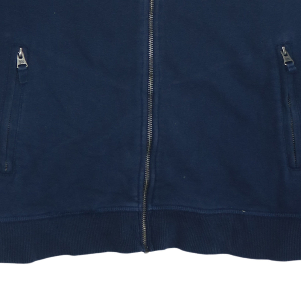 Hilfiger Denim Men's Blue Full Zip NYC Sweatshirt Size L