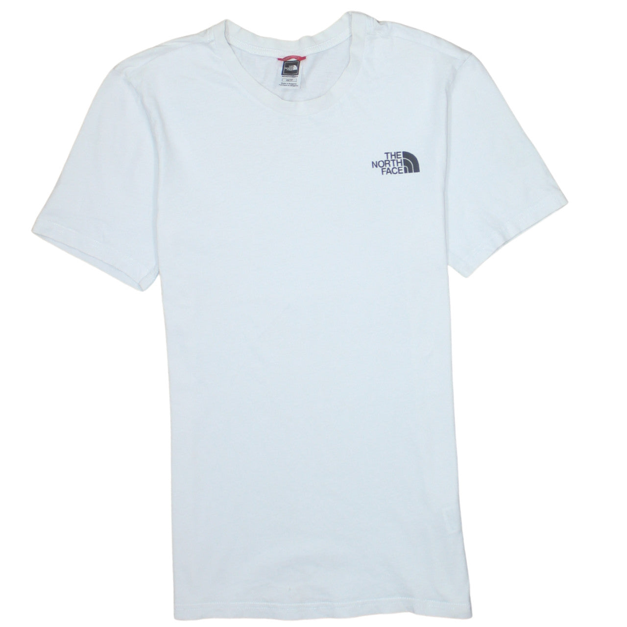 The North Face Men's White Cotton Crew Neck XS T-Shirt