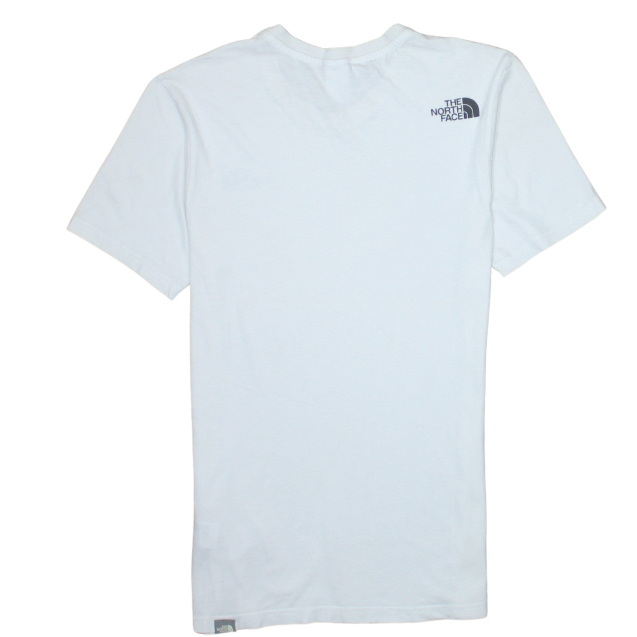 The North Face Men's White Cotton Crew Neck XS T-Shirt