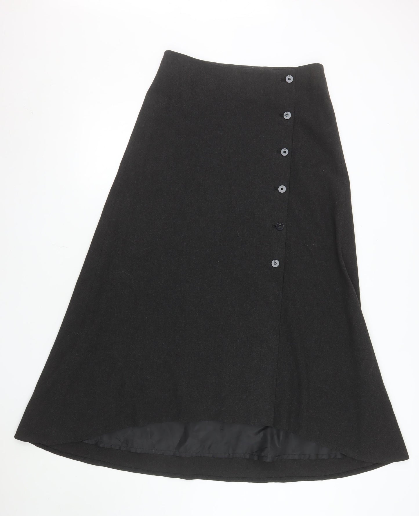 Marks and Spencer Per Una Women’s Black Long A-Line Skirt Size 12