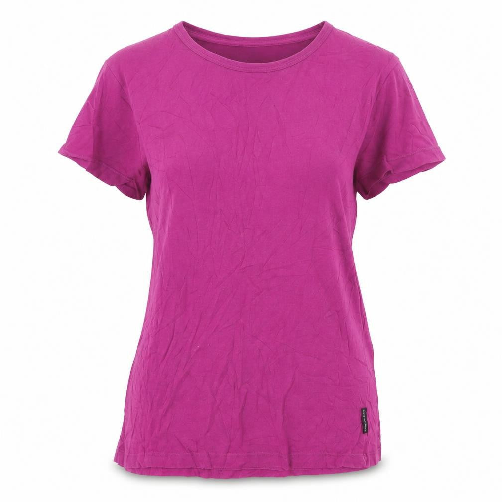 French Connection Women's Pink Cotton Stretch T-Shirt M