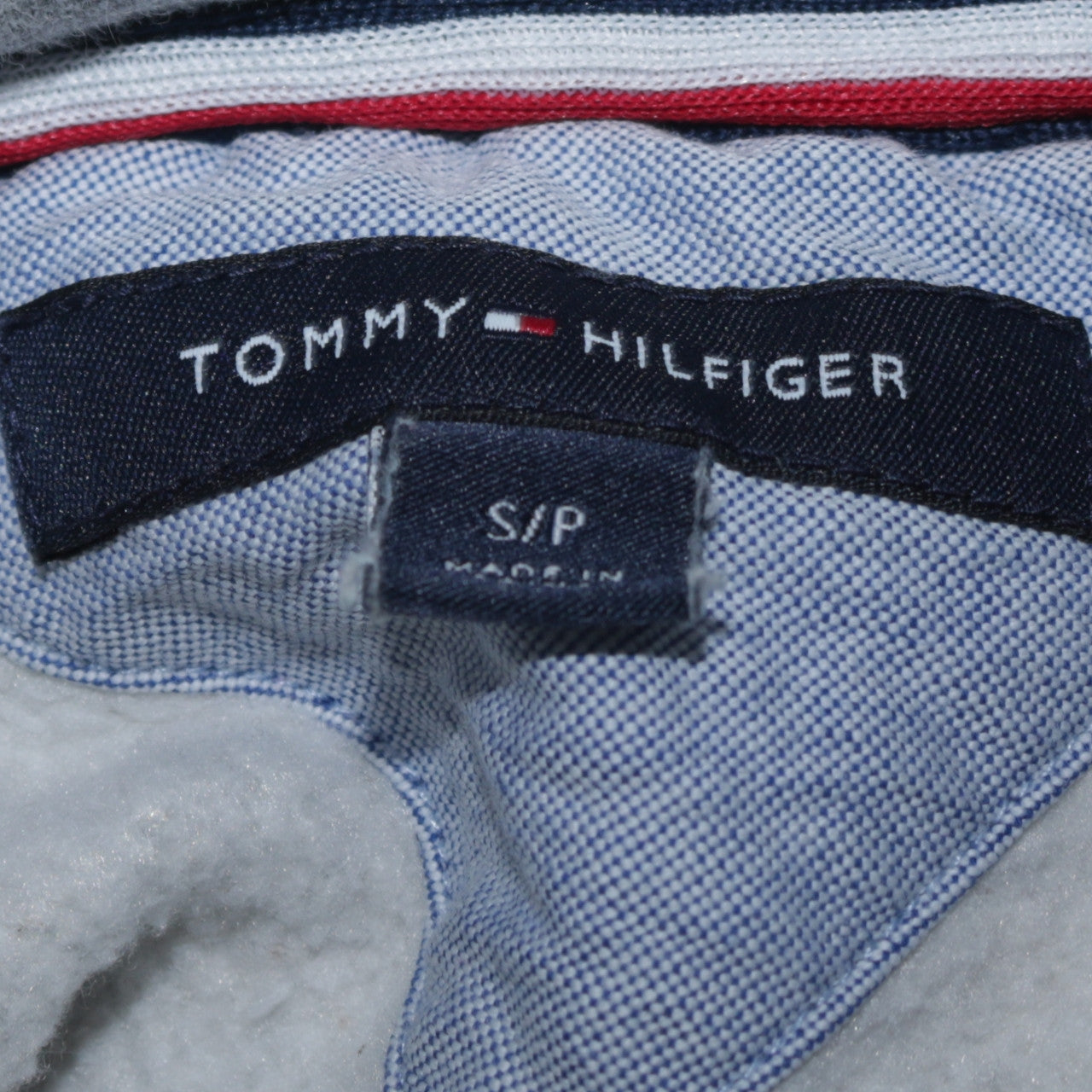 Tommy Hilfiger Men's Grey Pullover Hoodie Size S Regular Fit