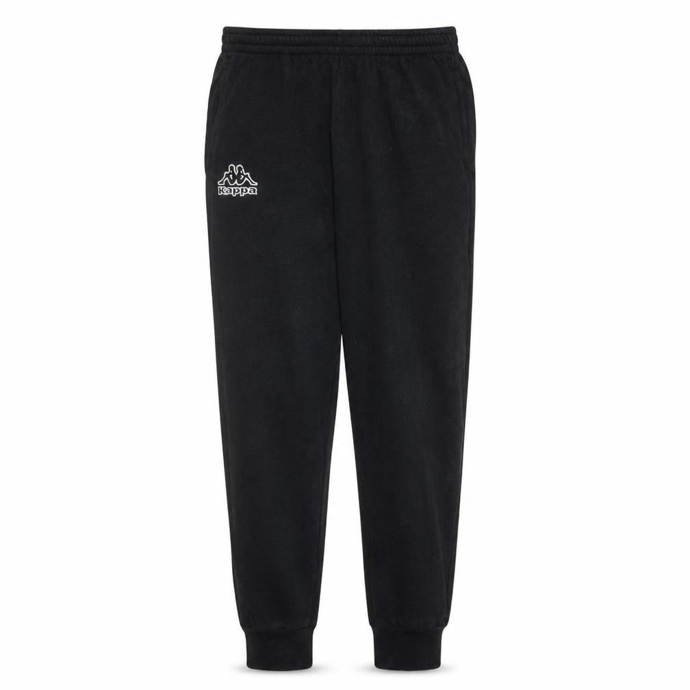 Kappa Men's Black XL Jogger Sweatpants Fleece Regular Fit