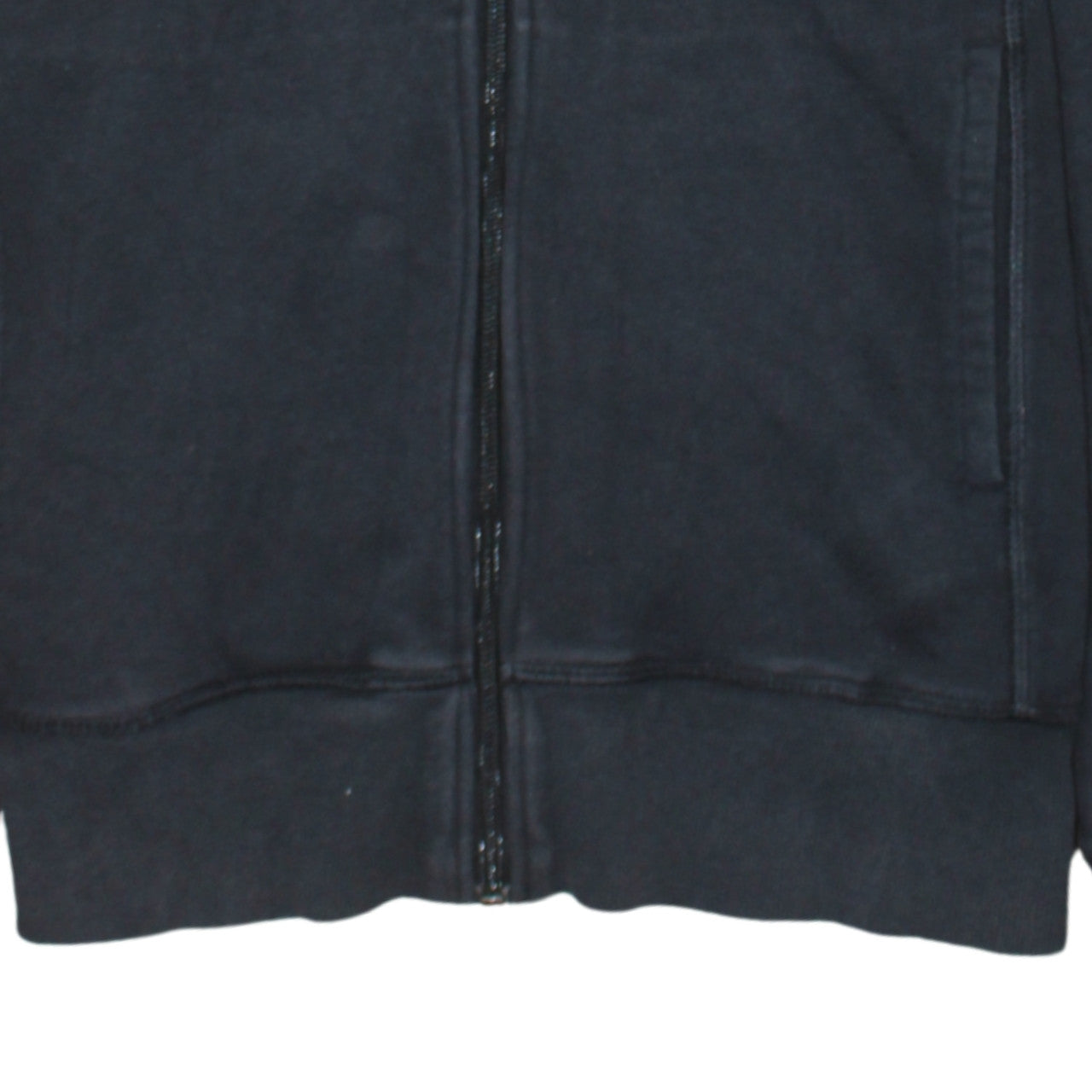 Adidas Womens Black Full Zip Hoodie Medium 12-14 Climalite Sweatshirt