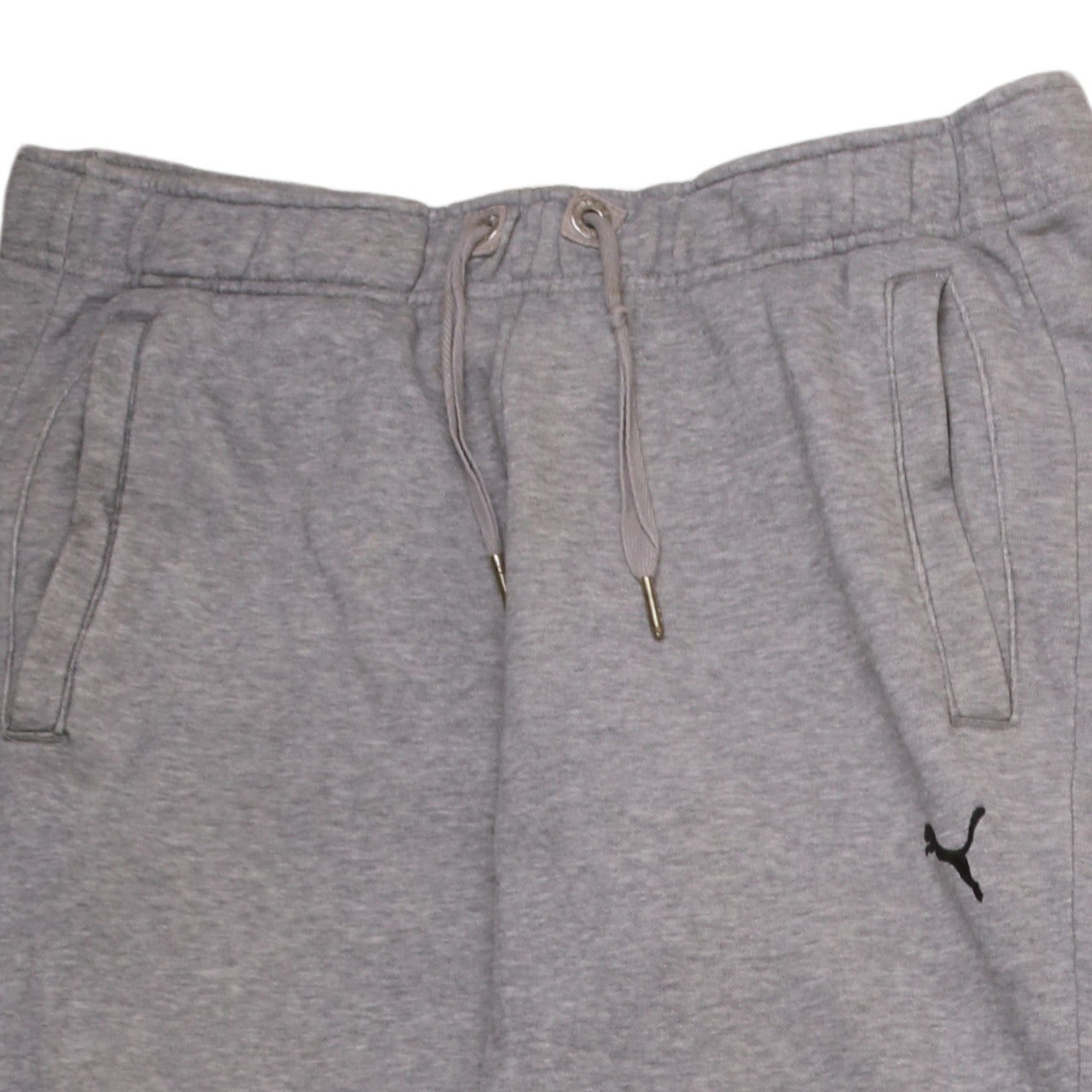 Puma Men's Grey M Sweatpants Jogger Trousers with Logo