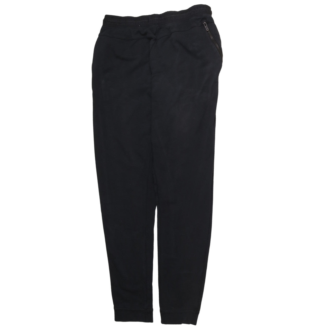 Nike Men's Black Jogger Sweatpants L Regular Fit Fleece