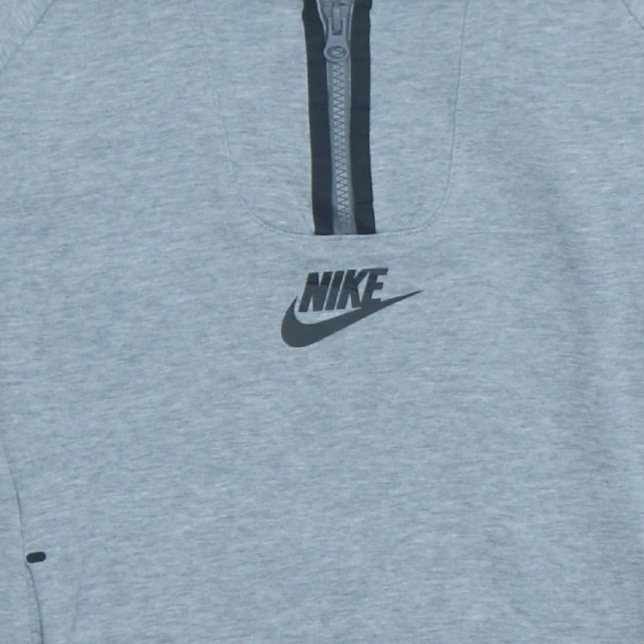 Nike Boys Grey 12-13 Years 1/2 Zip Fleece Sweatshirt