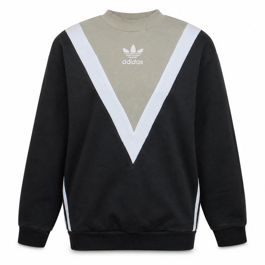 Adidas Women’s Black & Beige Crew Neck Pullover Sweatshirt XS