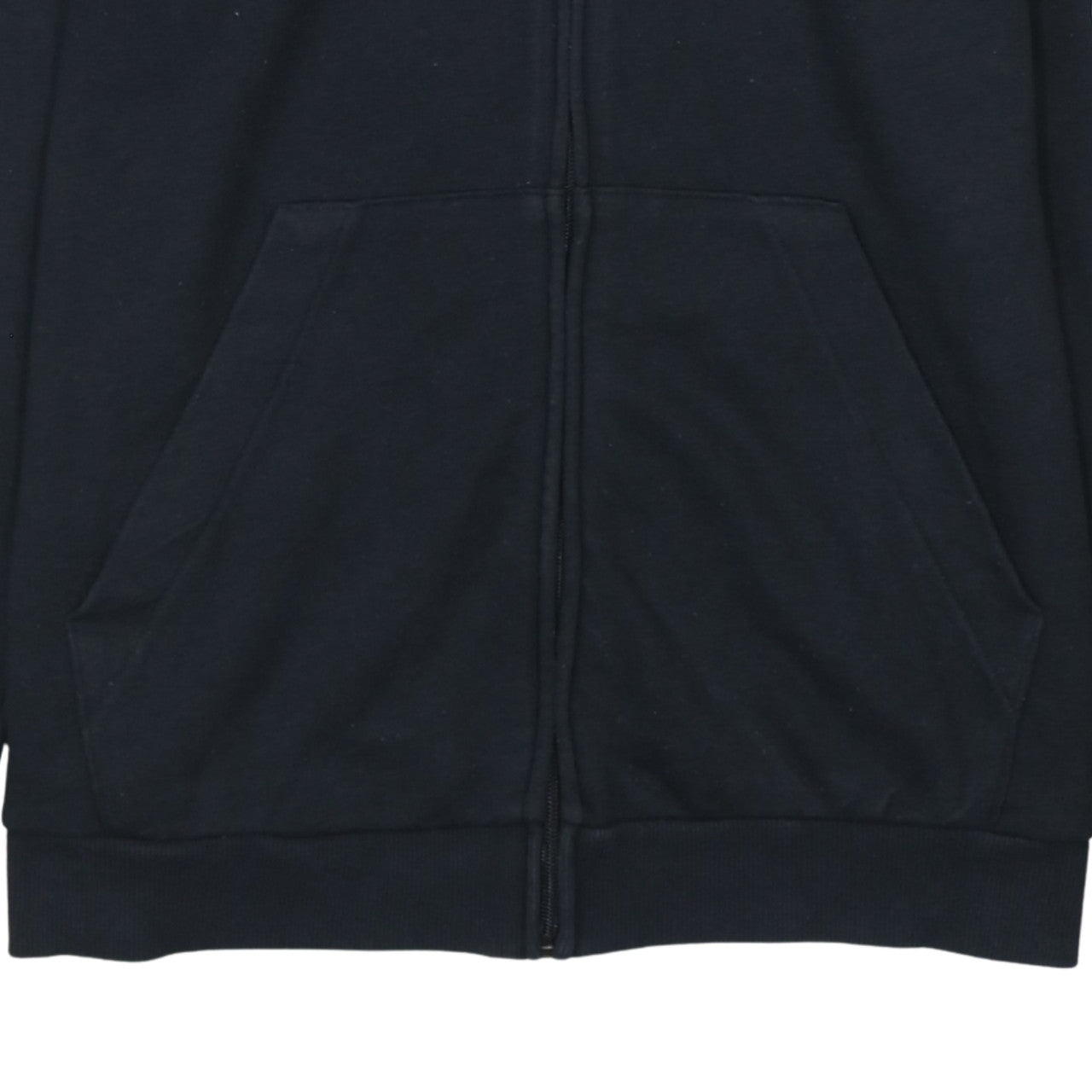 Adidas Women Black Full Zip Hoodie 1X 20-22 Logo Sportswear