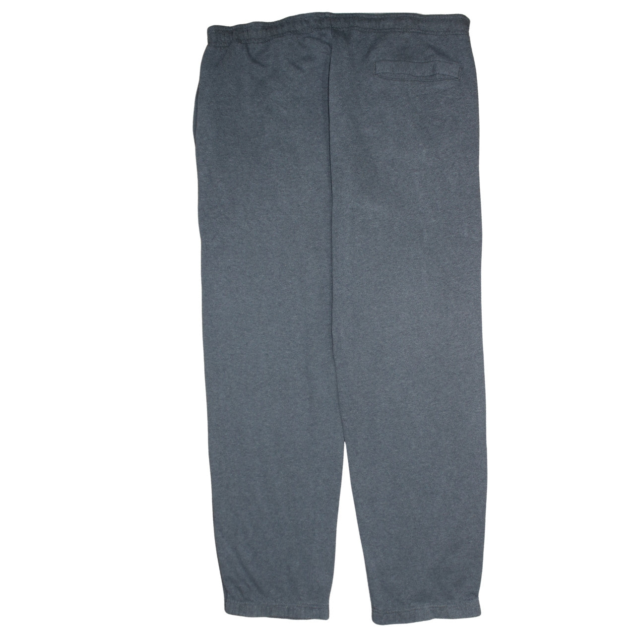 Nike Mens Grey Fleece Sweatpants L 34 Regular Fit Casual Trousers