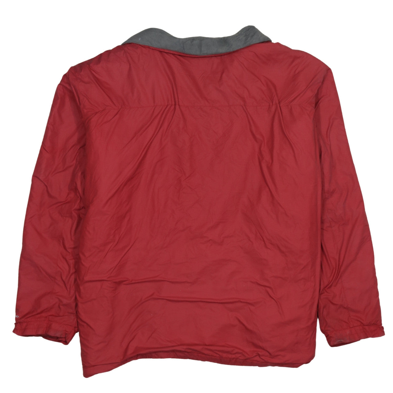 Columbia Mens Red L Full Zip Lined Puffer Jacket Outdoor Coat