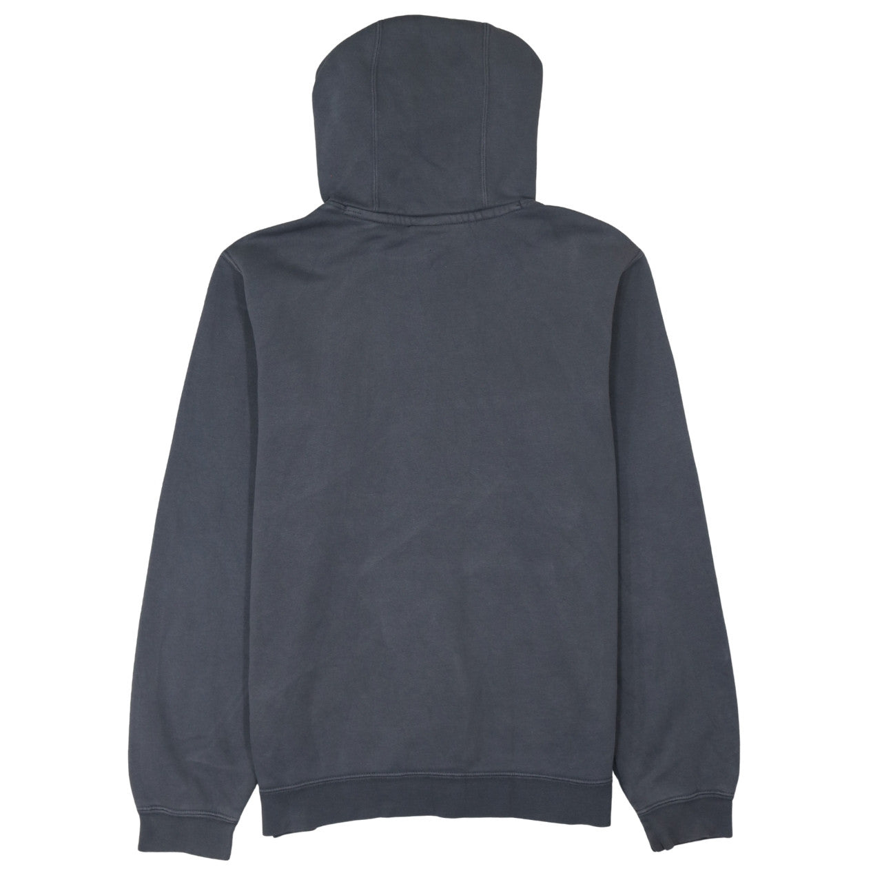 Nike Men’s Grey Pullover Hoodie M Embroidered Logo Fleece Sweatshirt
