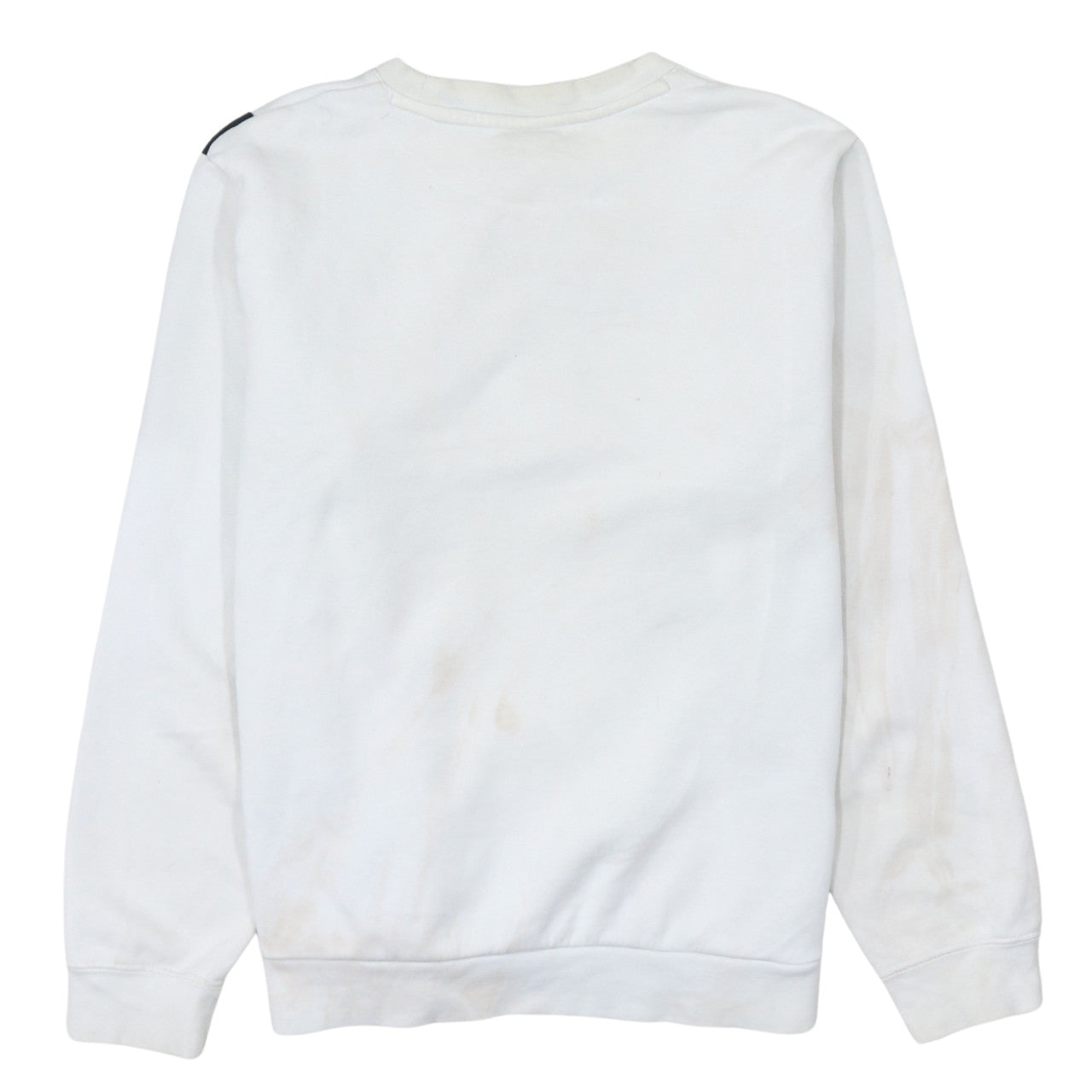 Nike Men's White Graphic Logo Pullover Sweatshirt Size S