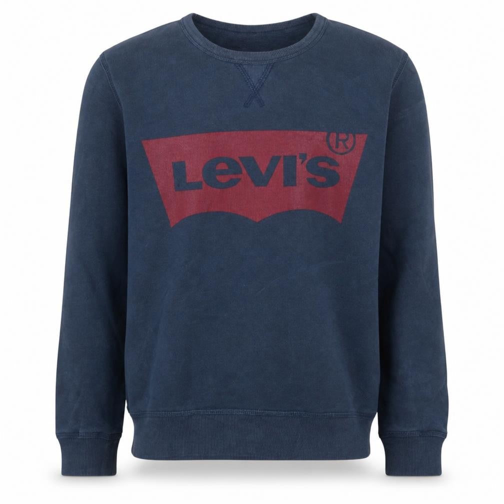 Levi's Boys Blue Logo Pullover Sweatshirt Size 14 Years