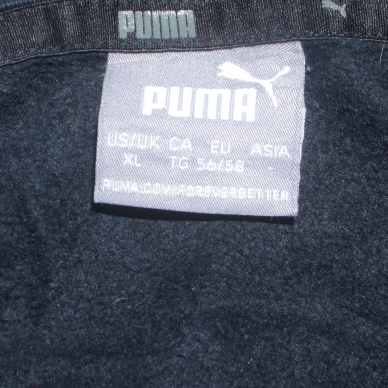 Puma Men's Black XL Pullover Hoodie Logo Sportswear