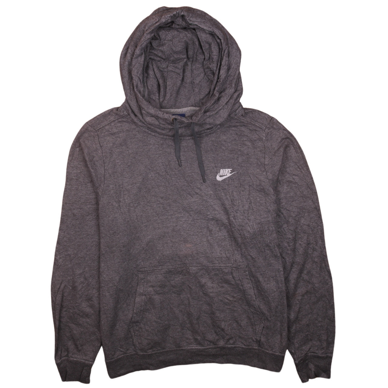 Nike Men's Grey Pullover Hoodie XL Hooded Sweatshirt Casual Sportswear