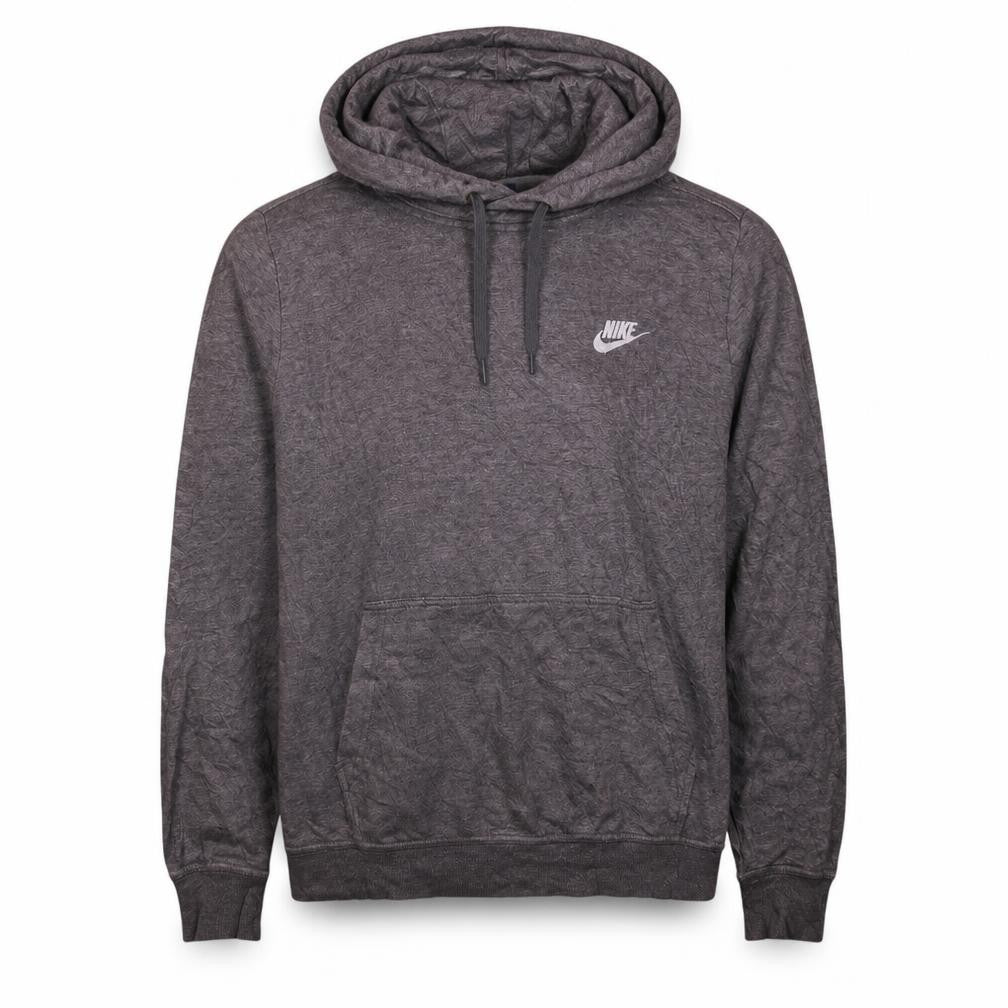Nike Men's Grey Pullover Hoodie XL Hooded Sweatshirt Casual Sportswear