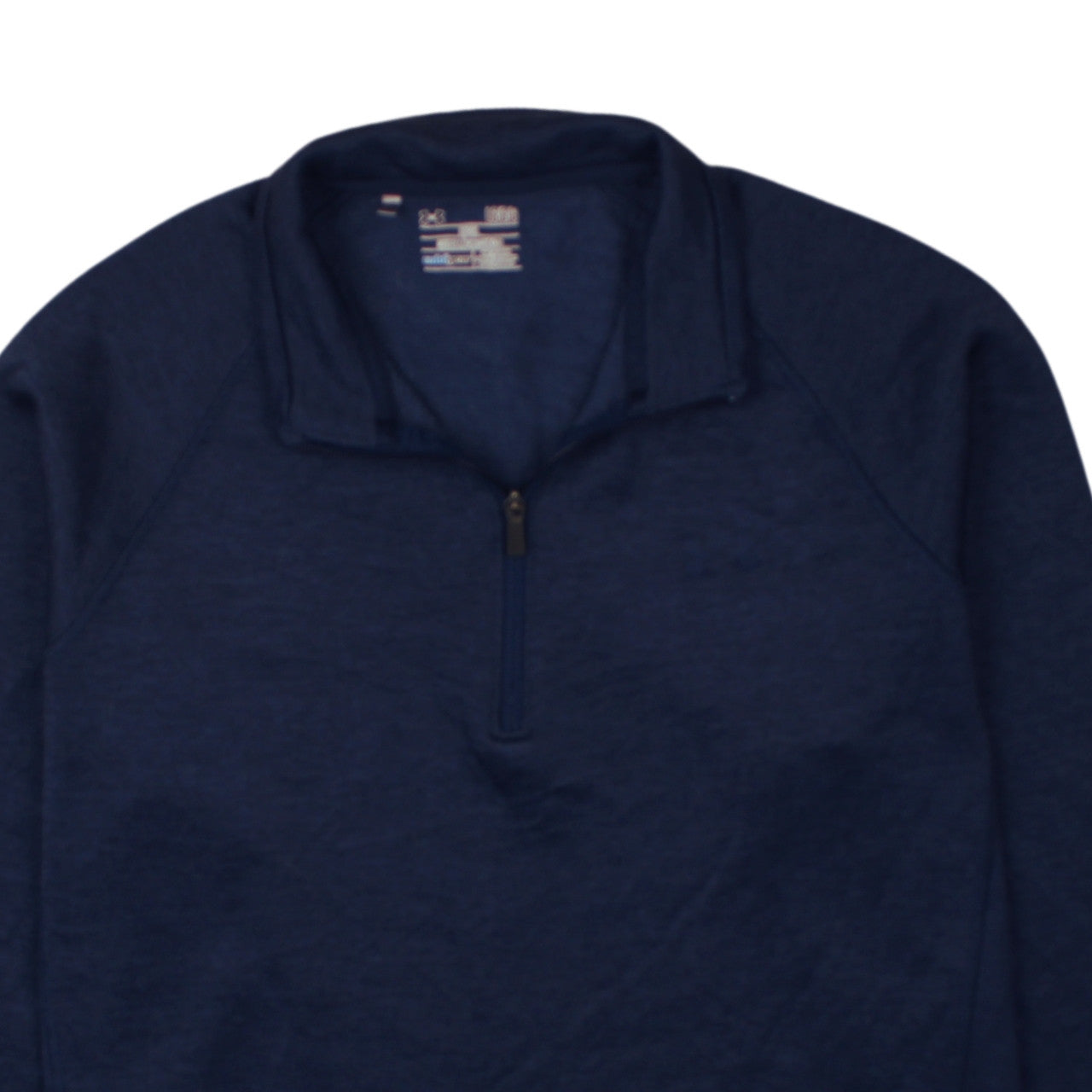Under Armour Men’s Blue ColdGear 1/4 Zip Fleece Sweatshirt Size L