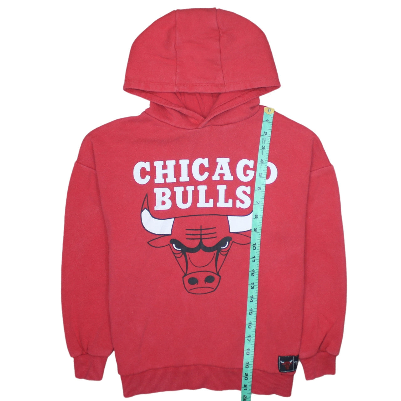Primark NBA Chicago Bulls Boys Red Pullover Hoodie 9-10 Years