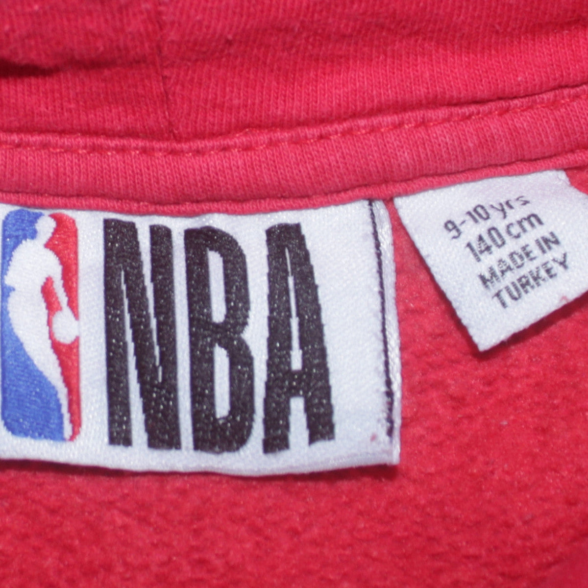Primark NBA Chicago Bulls Boys Red Pullover Hoodie 9-10 Years