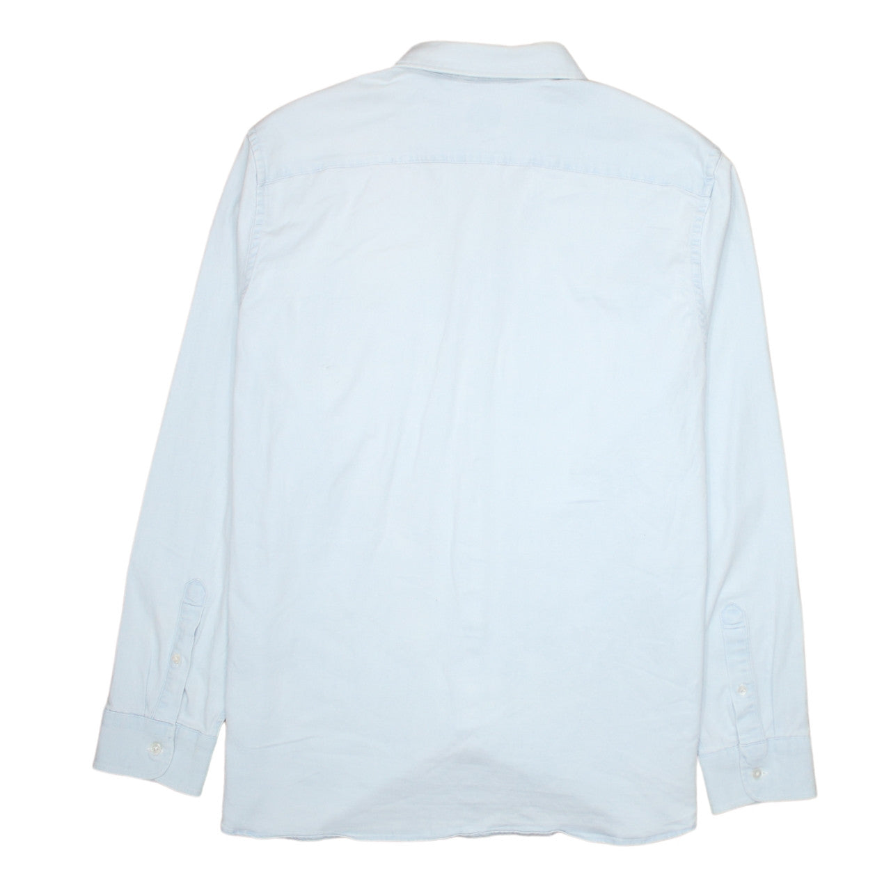Levi's Men's Light Blue Cotton Stretch Button-Up Shirt XXL