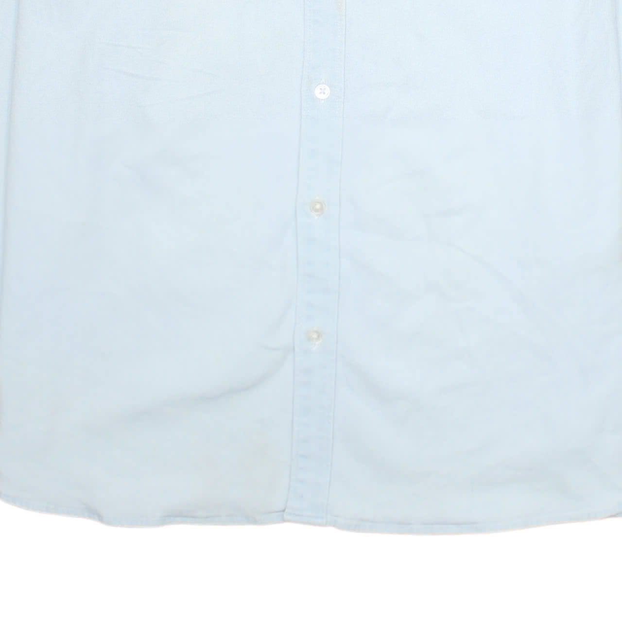 Levi's Men's Light Blue Cotton Stretch Button-Up Shirt XXL