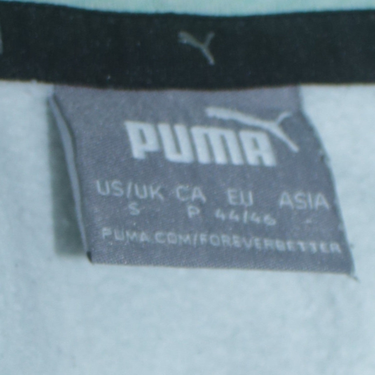 Puma Women's Mint Green Small Pullover Hoodie Sweatshirt