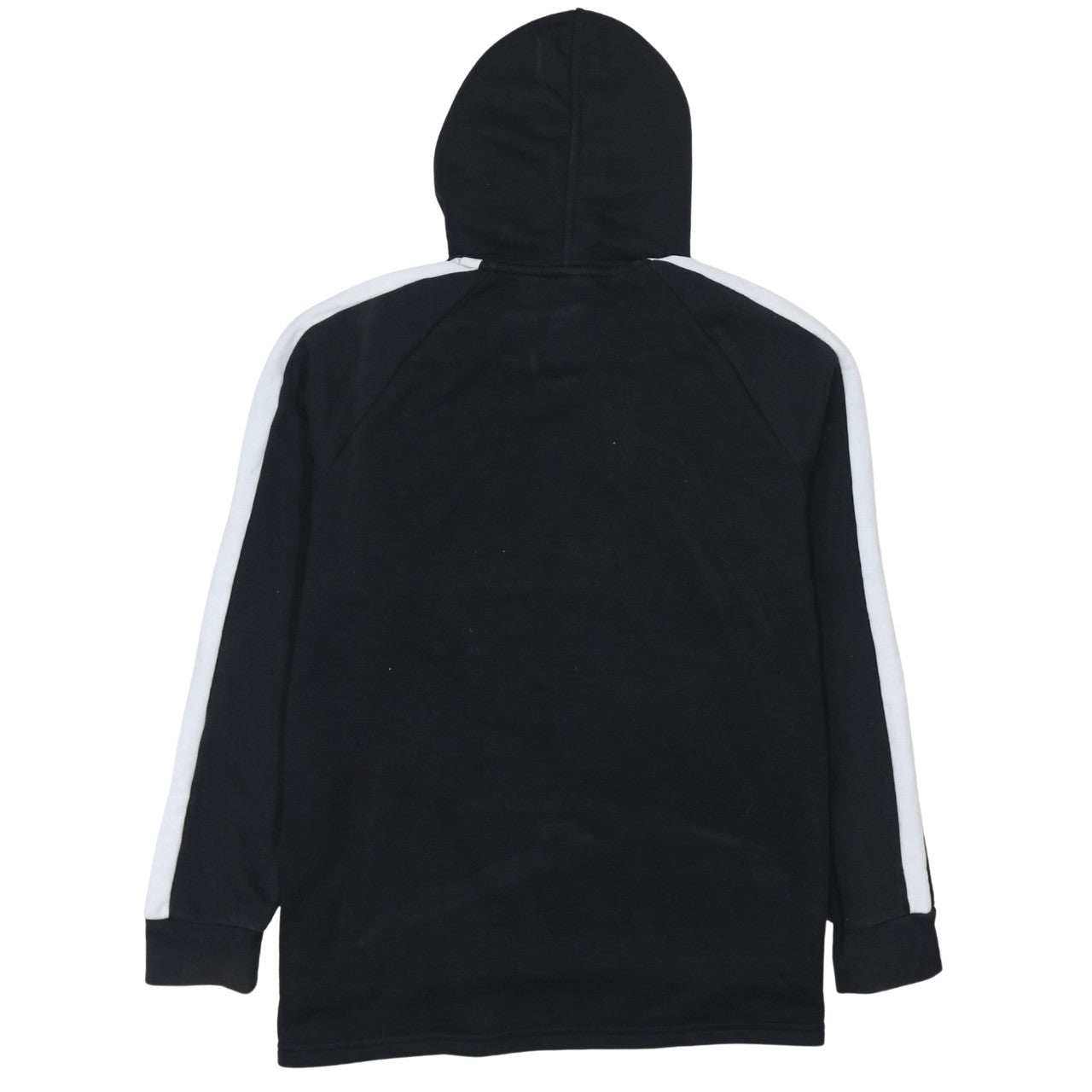Puma Women's Black Logo Pullover Hoodie Size 14 Lined Cotton Blend