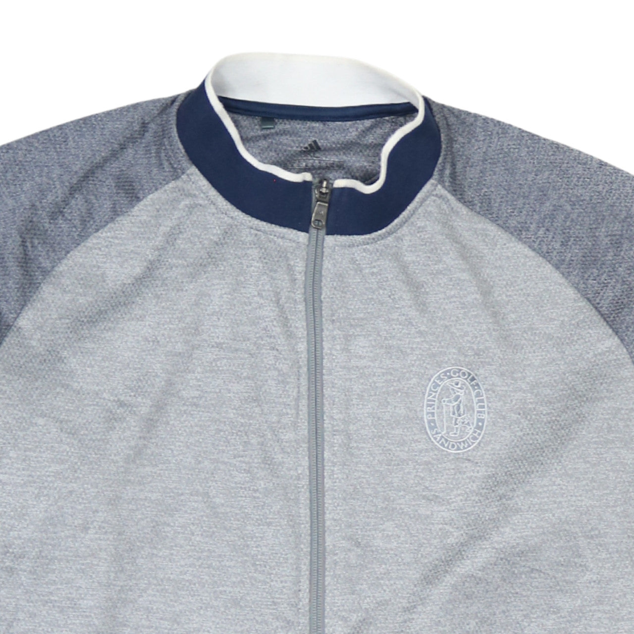 Adidas Men's Grey Full Zip Sports Sweatshirt XL Lightweight