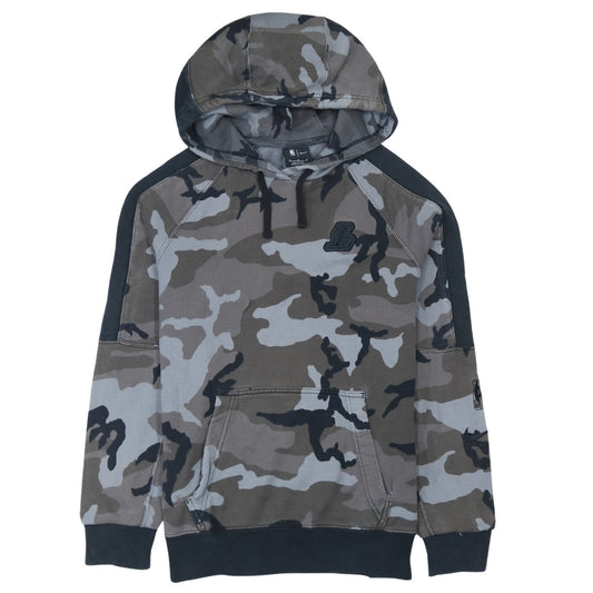 Nike NBA Men's Grey Camouflage Pullover Hoodie Size M