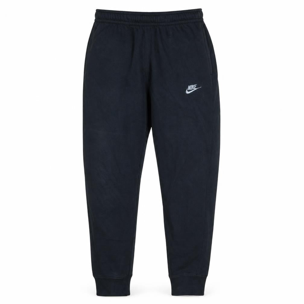 Nike Men's Black Jogger Trousers M Regular Fit Fleece
