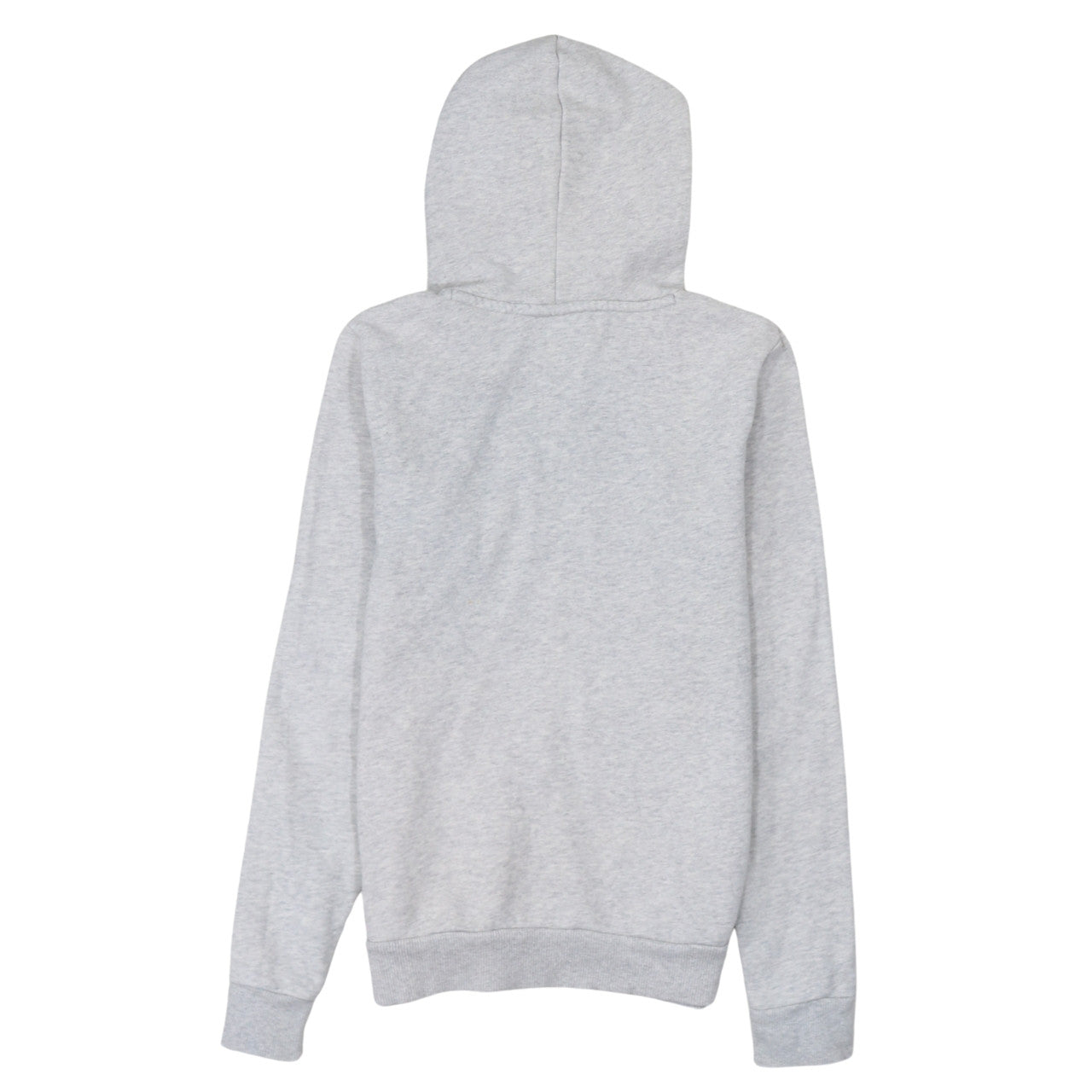 Puma Women Grey Hooded Pullover Hoodie UK 8 with Logo Print