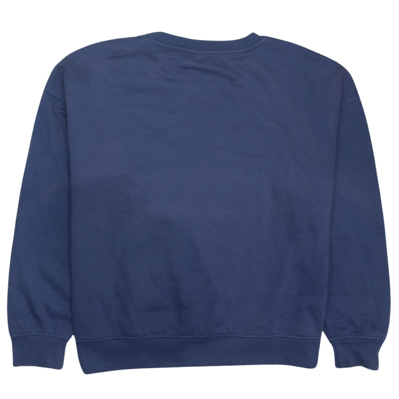 Disney Women’s Blue Stitch Sweatshirt Medium Cute Graphic Pullover
