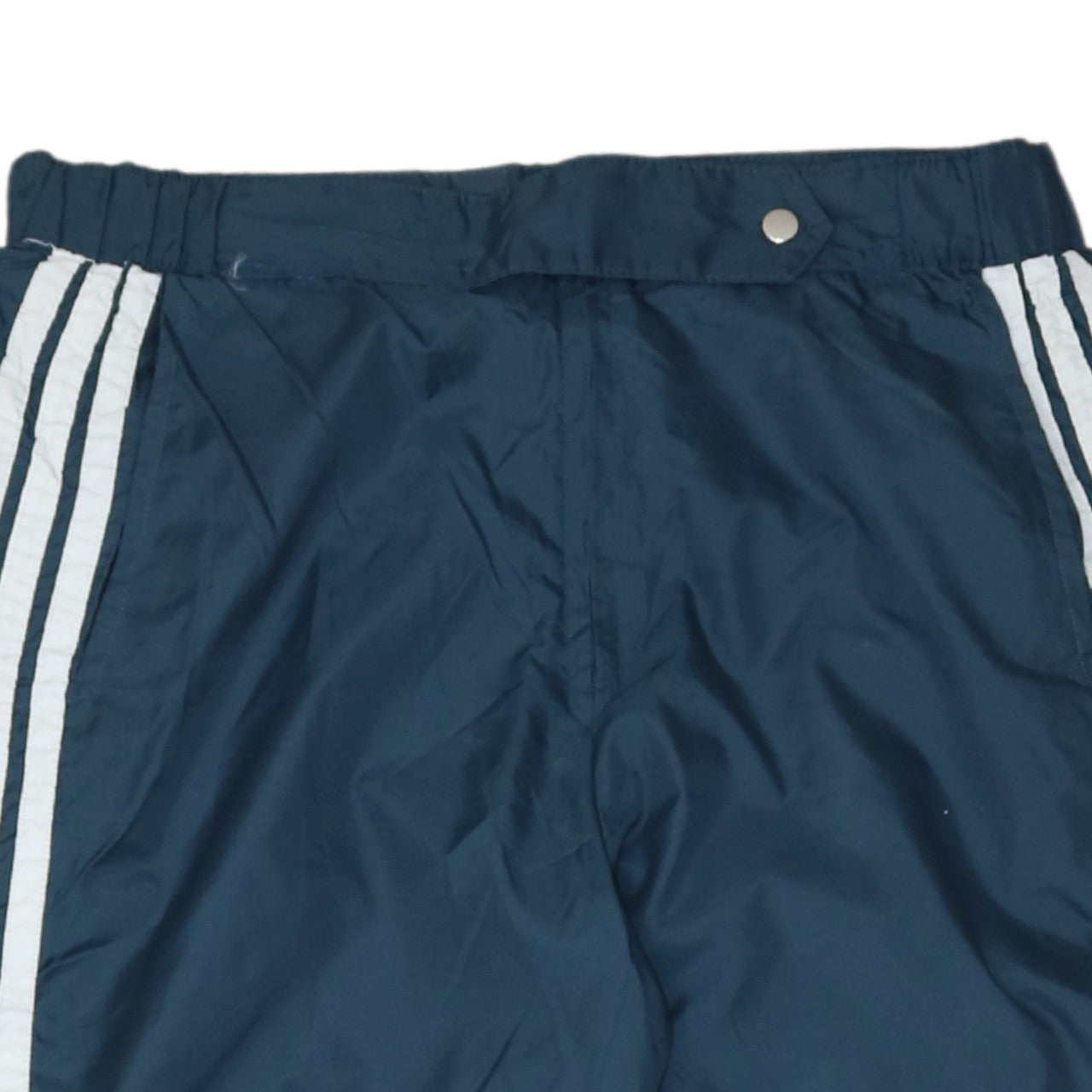 Adidas Men's Blue Windbreaker Track Pants M Retro 3 Stripe