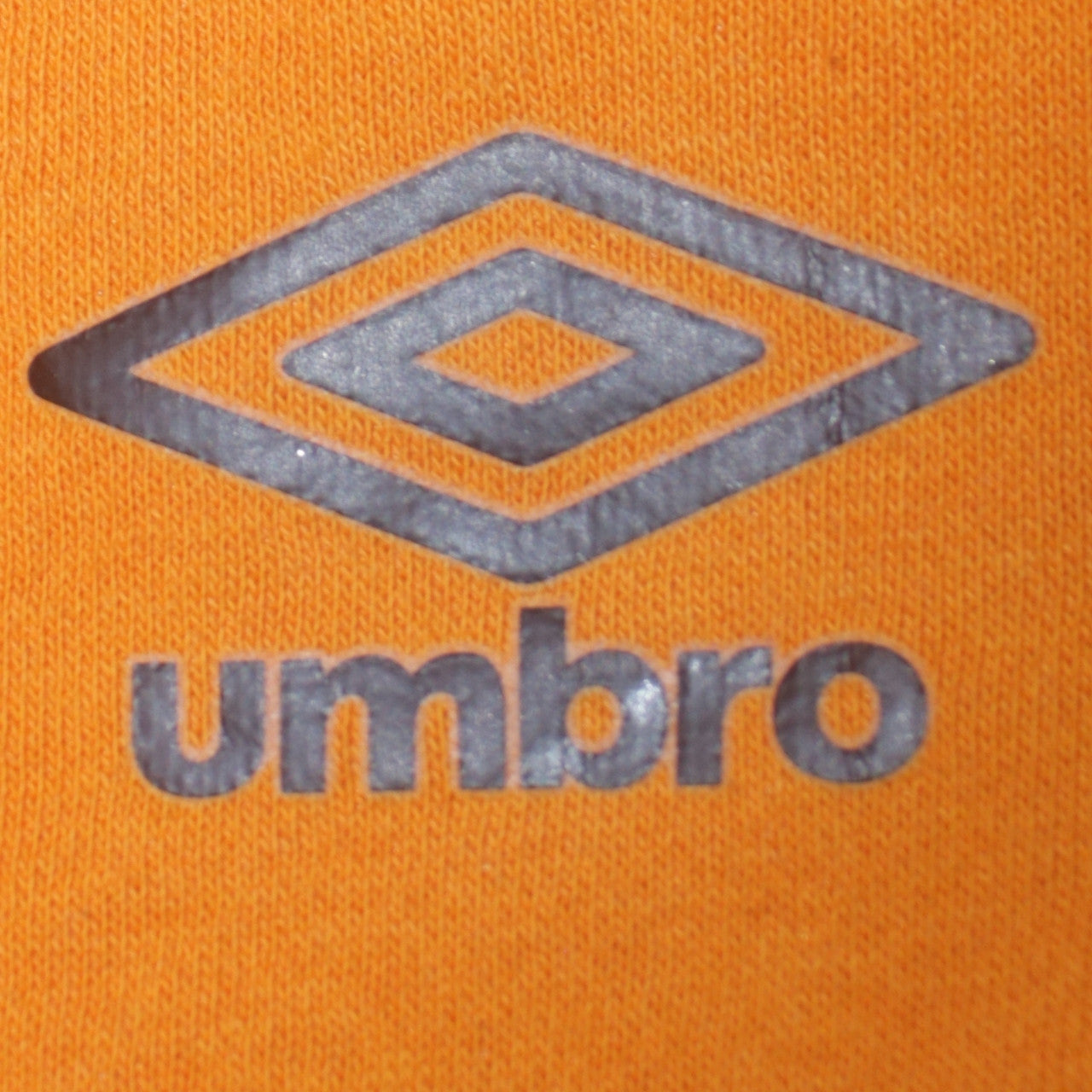 Umbro Boys Gold & Black Full Zip Hoodie Size 158 Football Club Logo