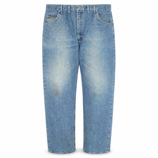 Wrangler Men's Blue Regular Fit Straight Leg Jeans 34x36