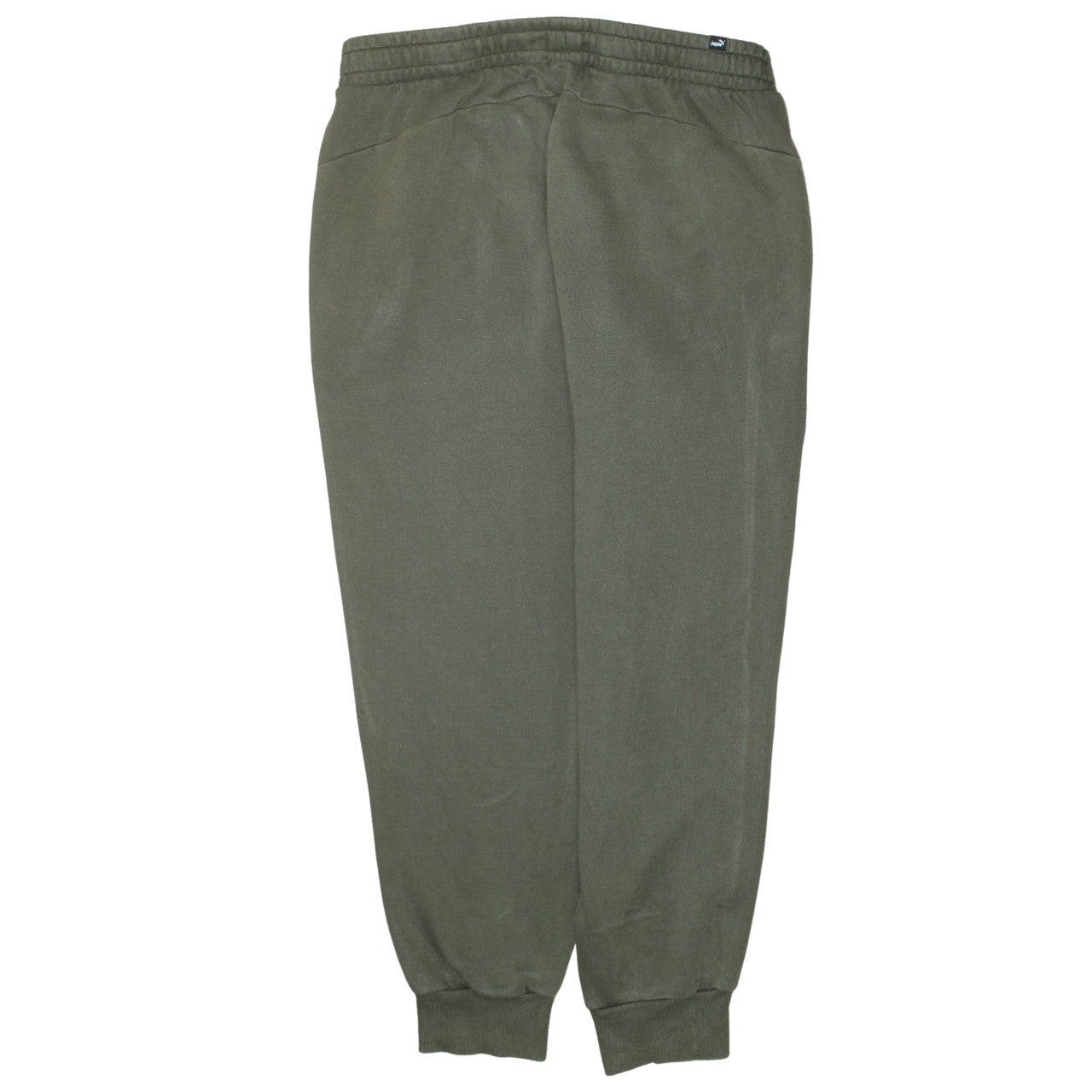 Puma Men’s Green XL Jogger Sweatpants Fleece Cuffed Tapered