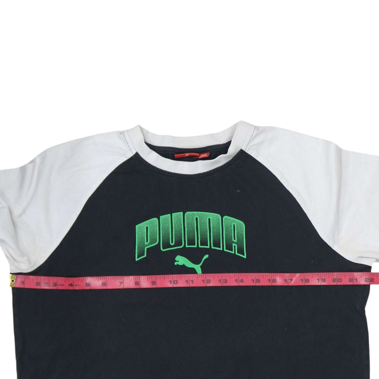 Puma Men's Black Long Sleeve Graphic Sports T-Shirt Size L