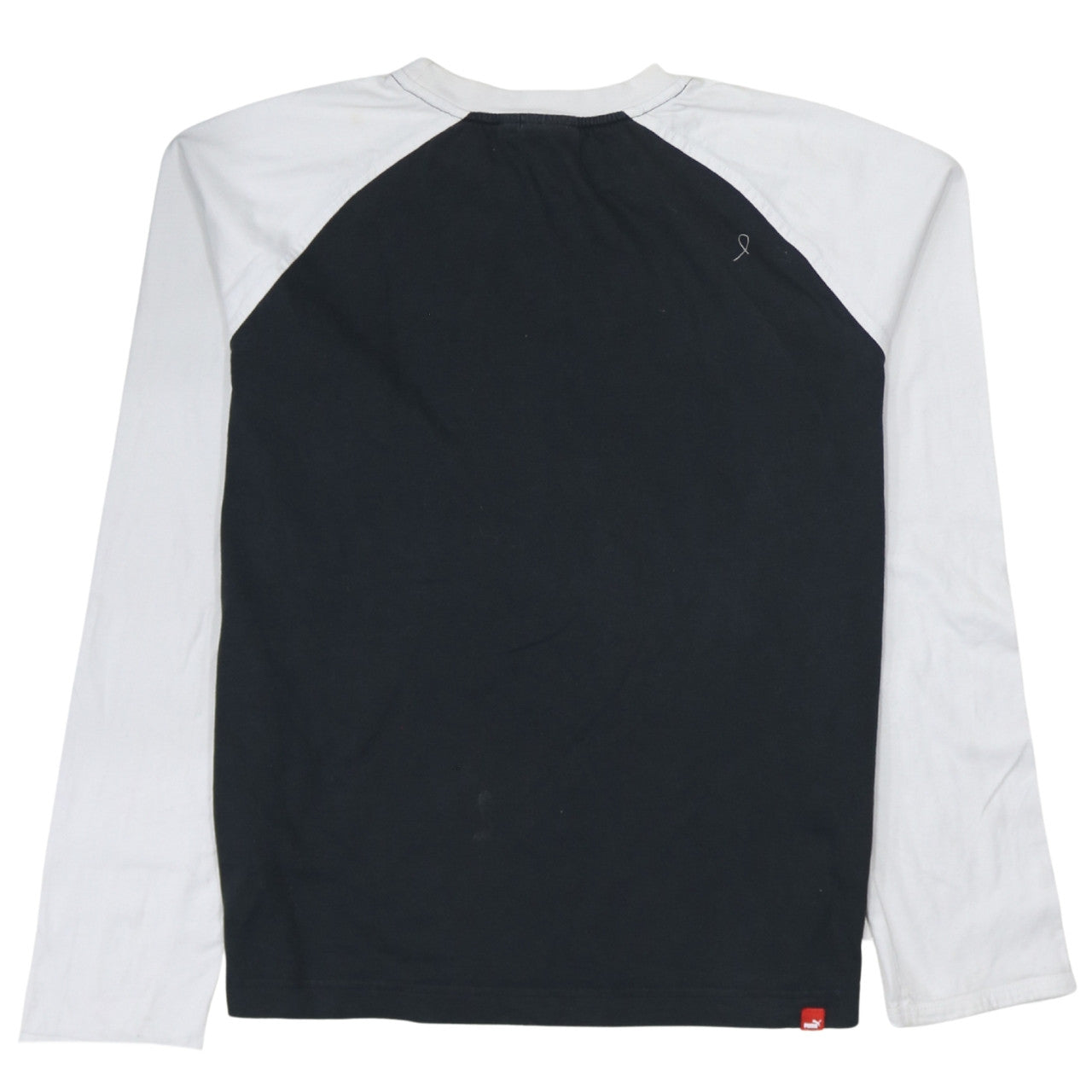 Puma Men's Black Long Sleeve Graphic Sports T-Shirt Size L
