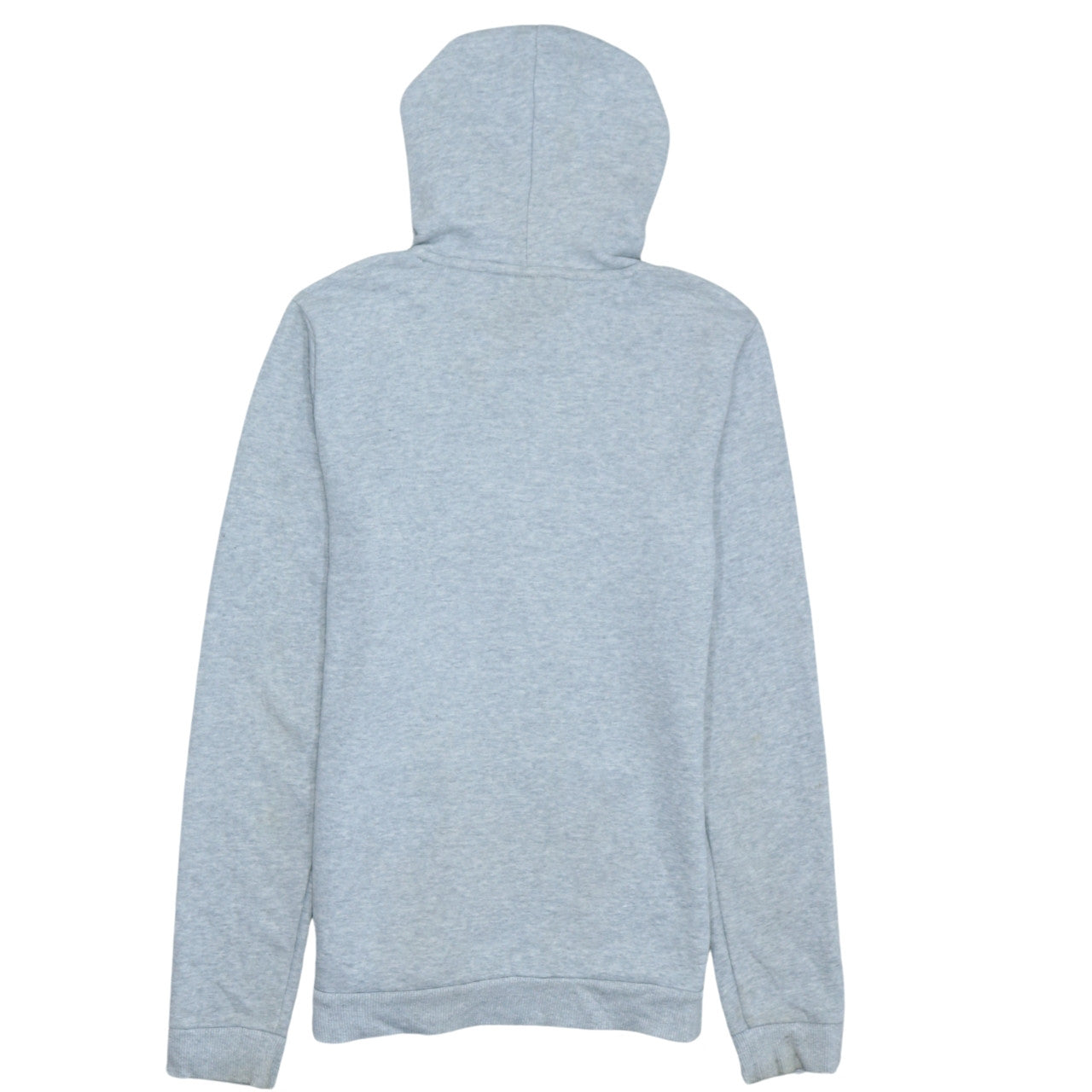 Puma Boys Grey Pullover Hoodie XL 15-16 Years Logo Print Cotton Blend