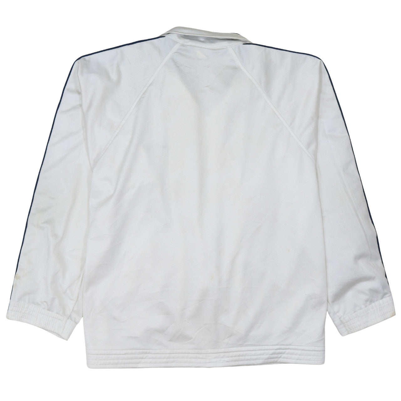 Champion USA Men's White Full Zip Track Sweatshirt M