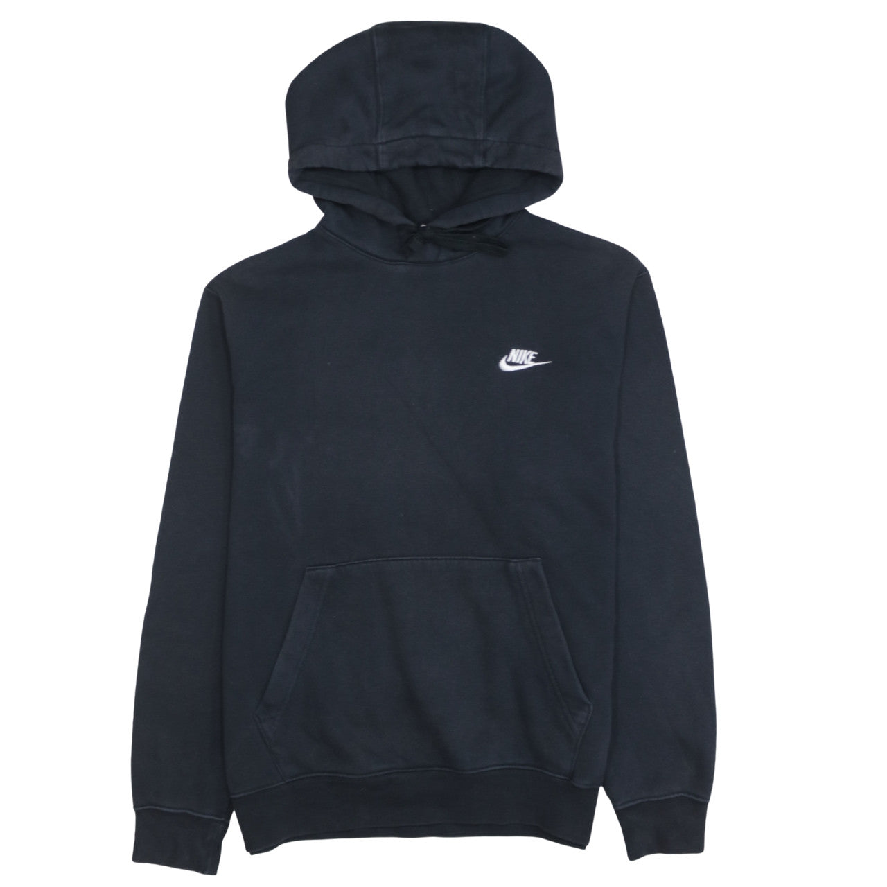 Nike Men's Black Pullover Fleece Hoodie Size S Regular Fit