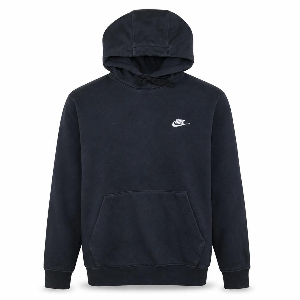 Nike Men's Black Pullover Fleece Hoodie Size S Regular Fit