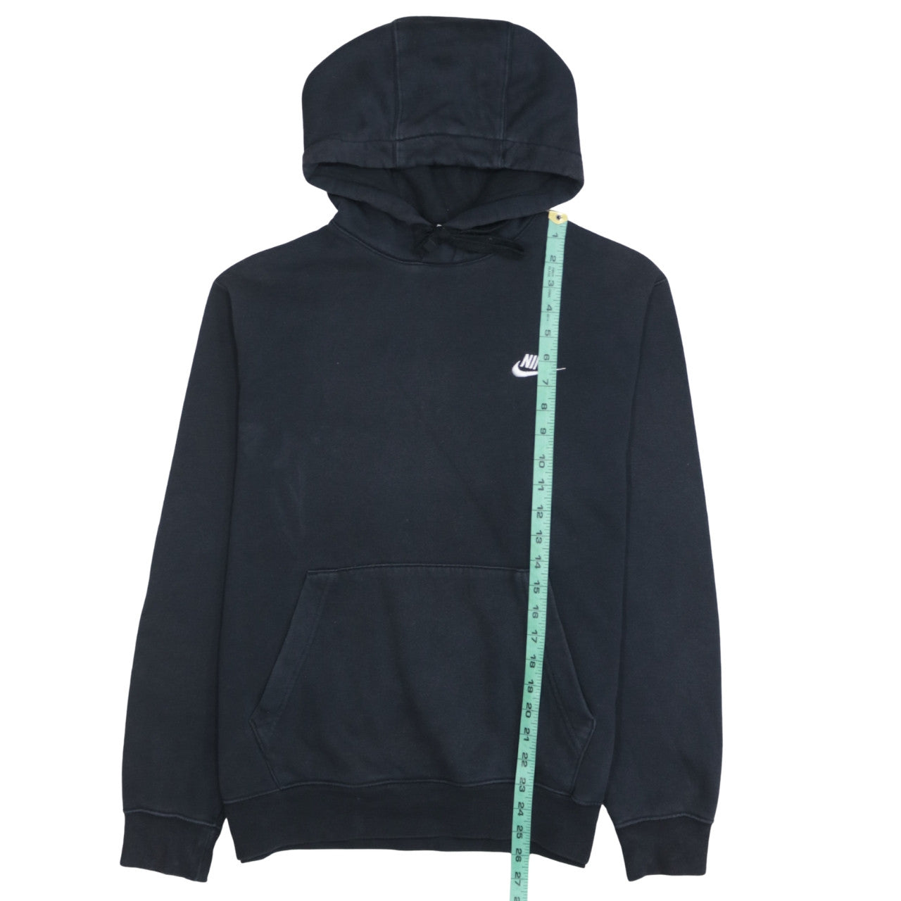 Nike Men's Black Pullover Fleece Hoodie Size S Regular Fit