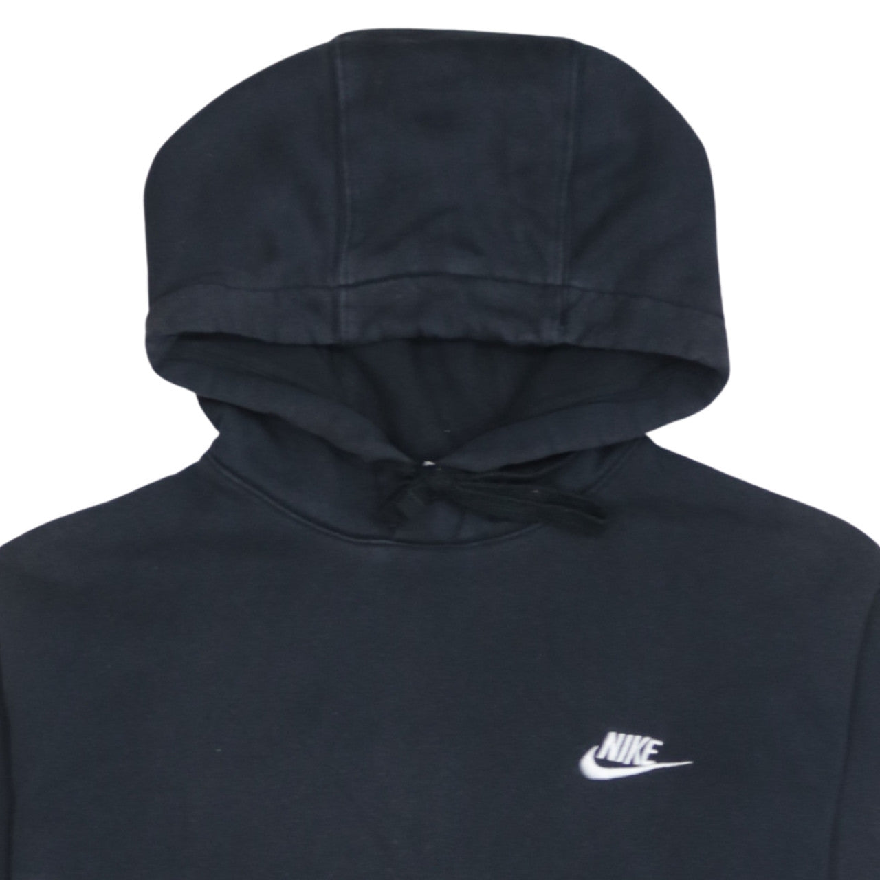 Nike Men's Black Pullover Fleece Hoodie Size S Regular Fit