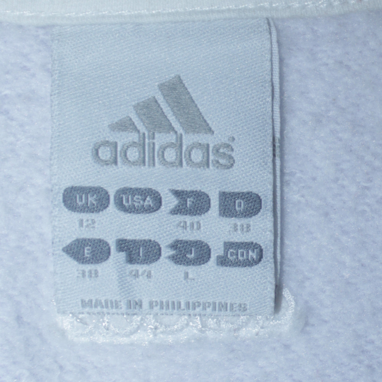 Adidas Women Purple White V-Neck Pullover Sweatshirt Size 12