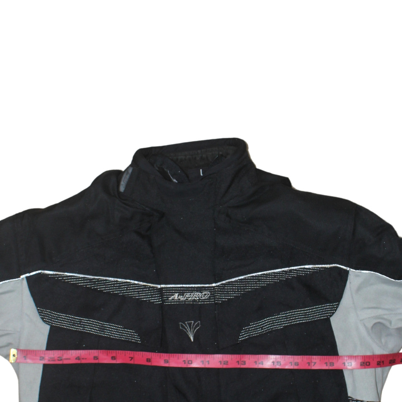A-Pro Men's Black Motorcycle Jacket L Water Resistant Windproof