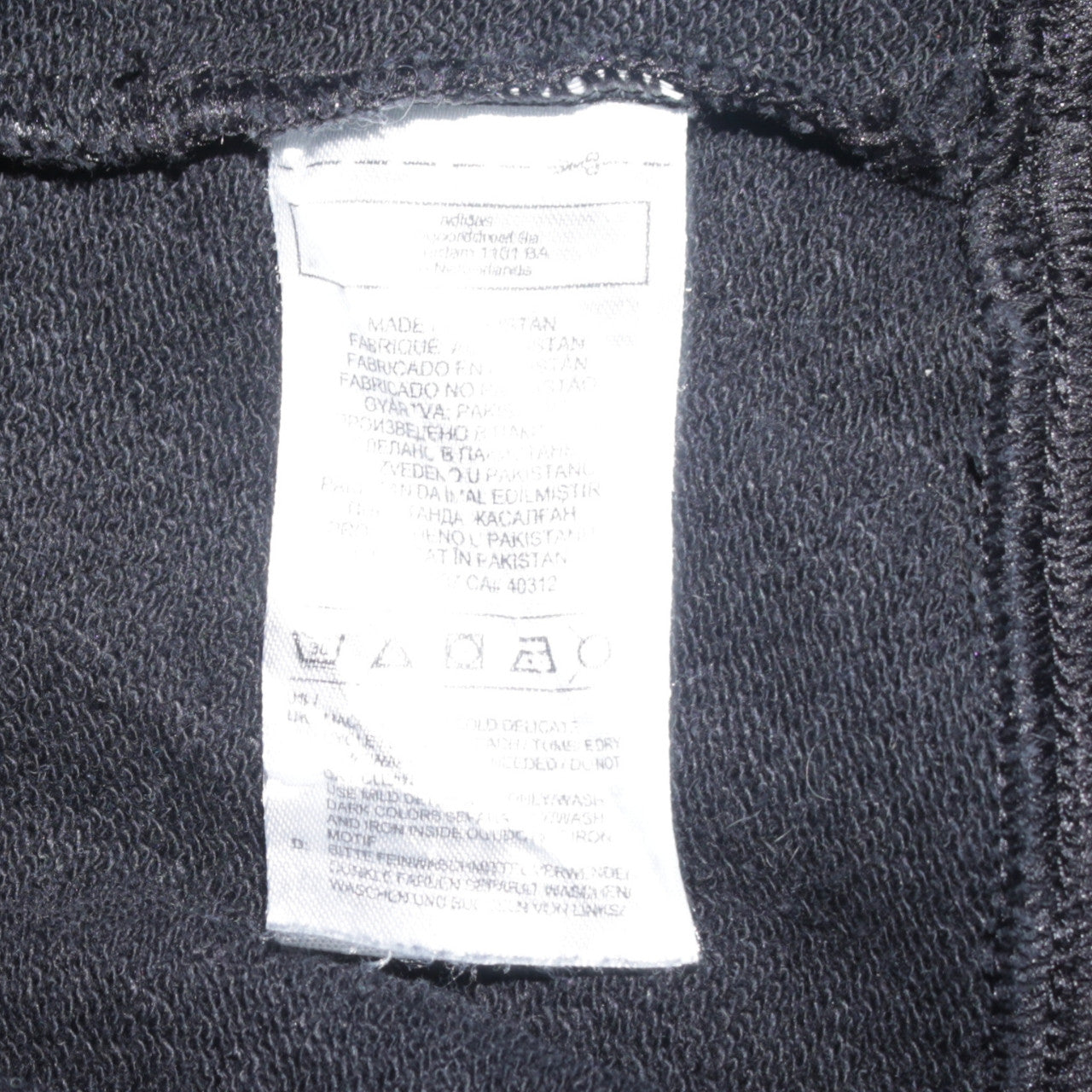 Adidas Women Black Crew Neck Cotton Sweatshirt UK 12
