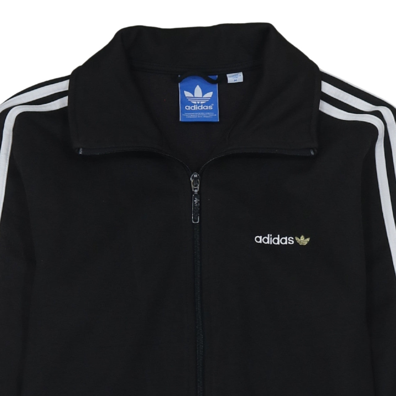 Adidas Men's Black Full Zip Sports Sweatshirt Size M